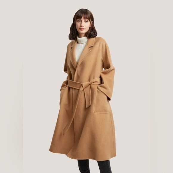 Gentle Herd Wool Long Coat‎ Size Medium - Picture 1 of 11